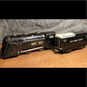 Marx Commodore Vanderbilt Engine & NYCentralTender